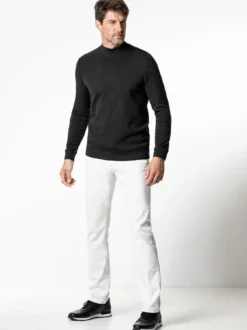 Langarm-Shirt Stehkragen