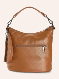Leder-Handtasche