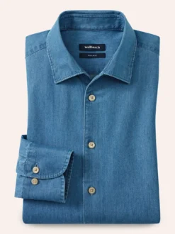 Leichtes Jeans-Hemd