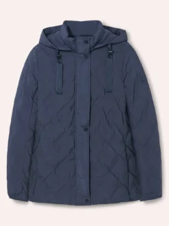 Leichte Steppjacke mit Rautenmuster ohne Nähte