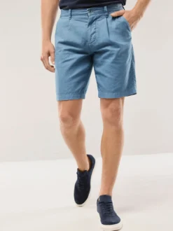 Leinenmix Bermudas