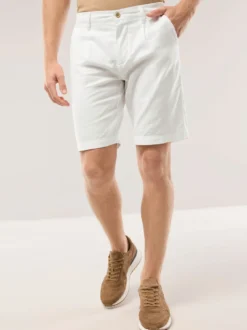 Leinenmix Bermudas