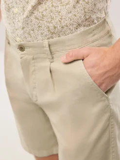 Leinenmix Bermudas
