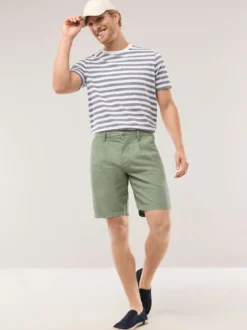 Leinenmix Bermudas