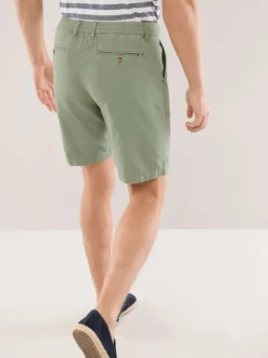 Leinenmix Bermudas