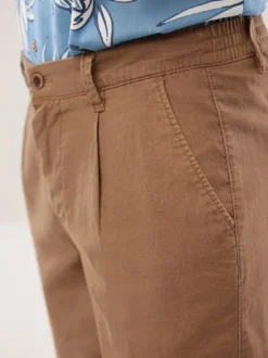 Leinenmix Bermudas