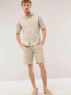 Leinenmix Bermudas