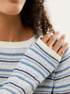 Leinenmix-Pullover Sommerbrise