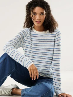 Leinenmix-Pullover Sommerbrise