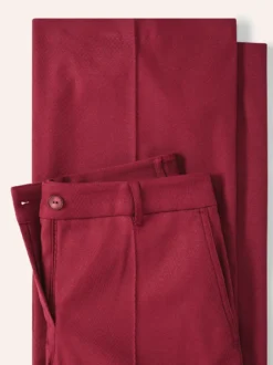 Marlenehose mit Struktur