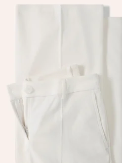 Marlenehose mit Struktur