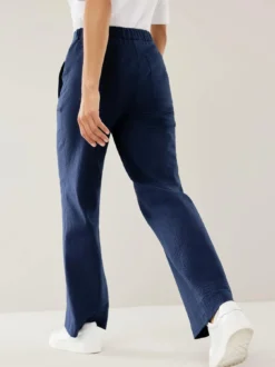 Marlenehose Seersucker