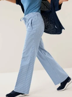 Marlenehose Seersucker