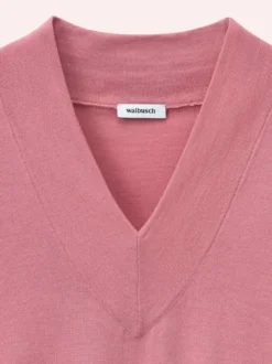 Merino Pullunder mit V-Ausschnitt
