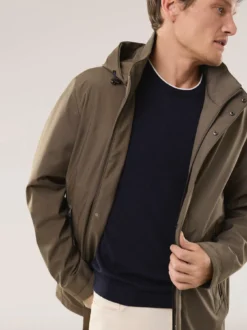 Microfaser Langjacke