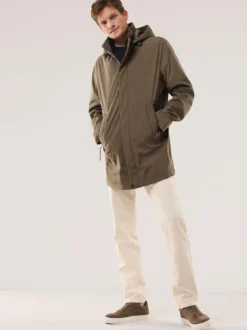 Microfaser Langjacke
