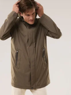 Microfaser Langjacke