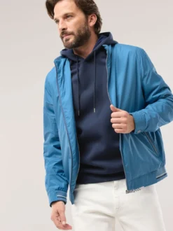 Microfaser Leichtblouson