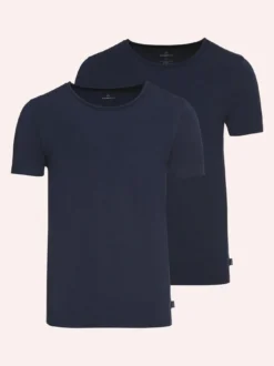 Modal Rundhals-Shirt 2er Set