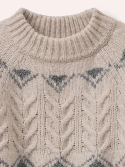 Norweger Pullover in softem Garn