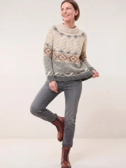 Norweger Pullover in softem Garn