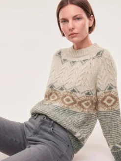 Norweger Pullover in softem Garn
