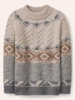 Norweger Pullover in softem Garn