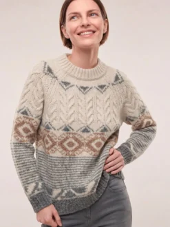 Norweger Pullover in softem Garn