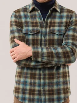 Overshirt aus Baumwolle