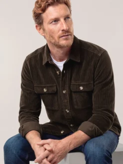 Overshirt aus Breitcord