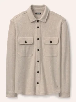 Overshirt mit Struktur