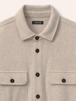 Overshirt mit Struktur
