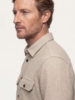 Overshirt mit Struktur