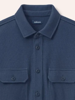 Overshirt mit Struktur