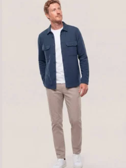Overshirt mit Struktur