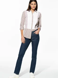 Patchwork Bluse