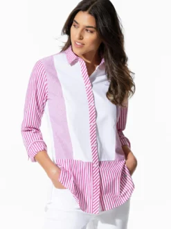 Patchwork Bluse