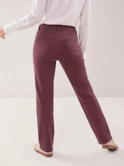 5 Pocket Jeans mit weitem Bein