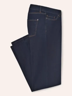 5 Pocket Jeans mit weitem Bein