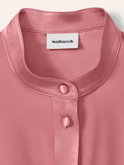 Polo Bluse aus Seide