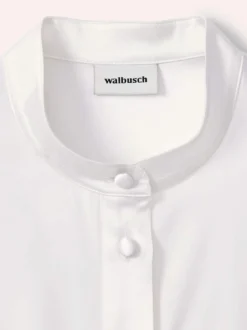 Polo Bluse aus Seide