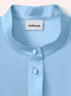 Polo Bluse aus Seide