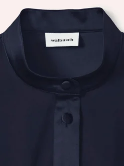 Polo Bluse aus Seide