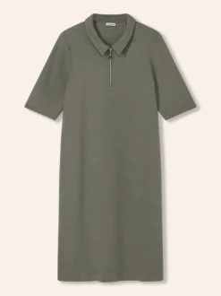 Polokleid mit Struktur