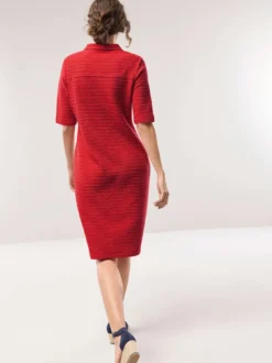 Polokleid mit Struktur