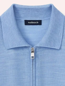 Polo-Pullover Merino Extrafein