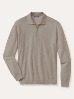 Polo-Pullover Merino Extrafein