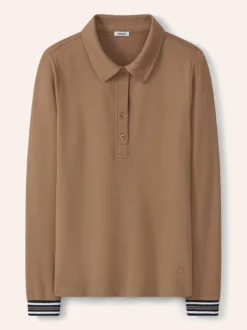 Poloshirt Kontrastdetail