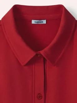Poloshirt Kontrastdetail