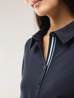 Poloshirt Kontrastdetail
